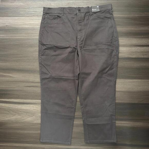 Express Slim Super High Rise Pants Size 18S Stretch Solid Gray - Picture 1 of 8